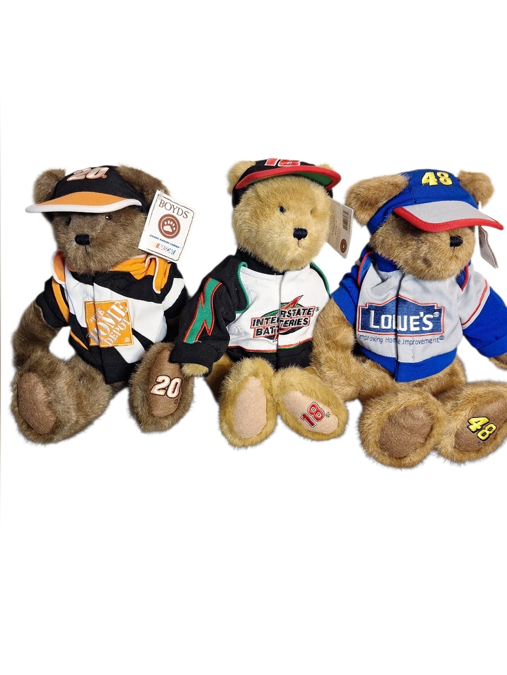 NWT Boyds Nascar Bears